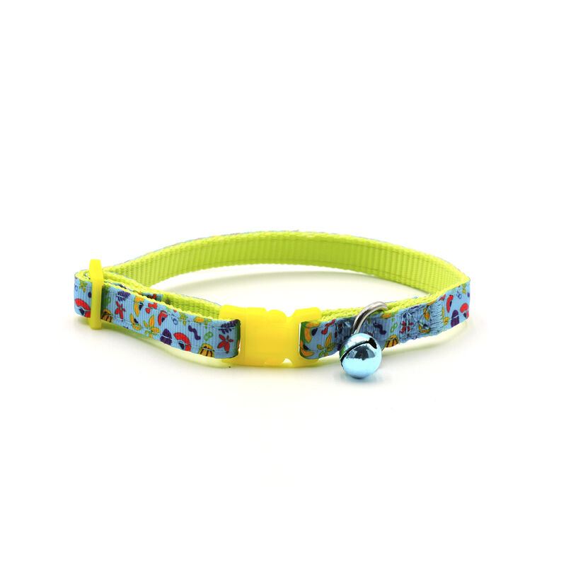 Petup Collare Gatto 10mm Mix Verde