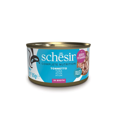 Schesir Cat Adult Tonnetto in brodo 85g