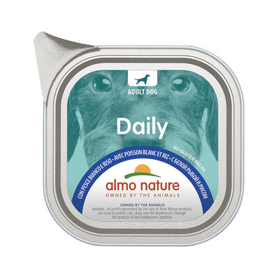 Almo Nature Daily Dog Pesce 100g - Alimento senza glutine per cani