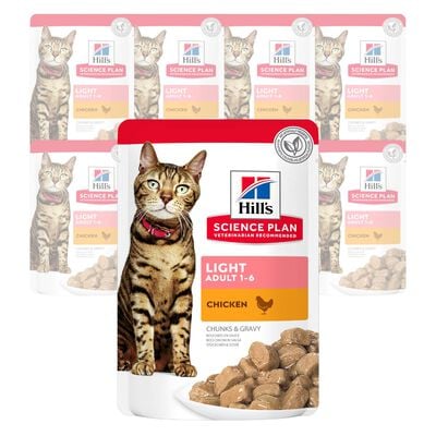 Hill's Science Plan Cat Adult Light al Pollo 85 gr