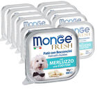 Monge Fresh Dog Patè con Bocconcini Merluzzo 100 gr image number 0