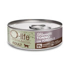 O-life Cat Adult sfilaccetti tonno con vongole 70gr