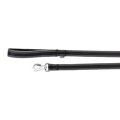 Camon Guinzaglio Reflex 25x1200 mm Nero