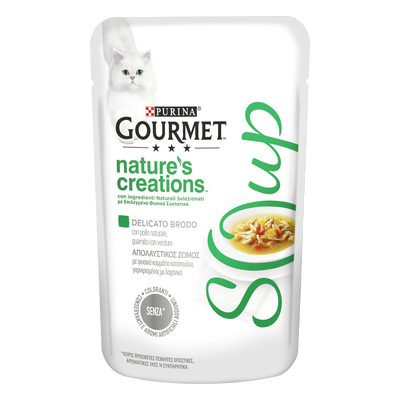 Gourmet Nature's Creation Soup Cat Adult Pollo e Verdure 40 gr
