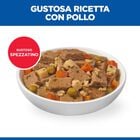Hill's Science Plan Spezzatino per cani anziani Pollo e verdure 363 gr