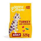Edgard & Cooper Cat Adult Pollo e Tacchino 325 gr
