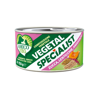 Amico Veg Specialist Vegetal Dog Adult zucca, lenticchie ed amaranto 150g