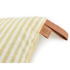 L'Isola dei Tesori Sacco Sfoderabile a Righe Beige 60x80 cm