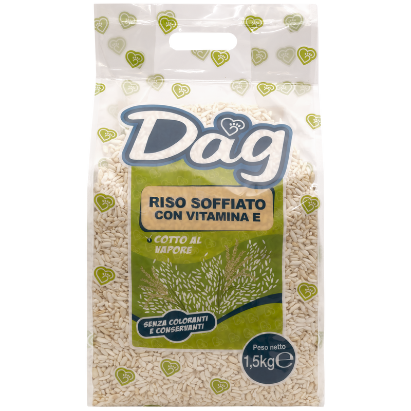 Dag Riso soffiato con Vitamina E 1,5kg