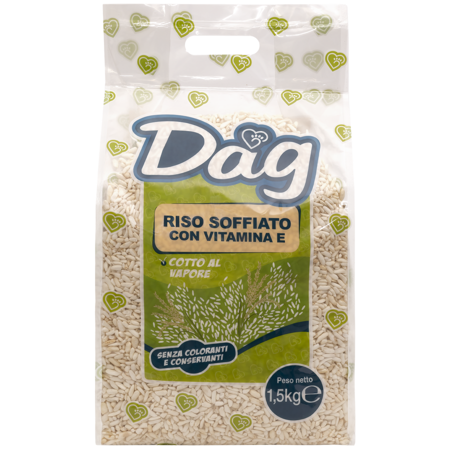Dag Riso soffiato con Vitamina E 1,5kg