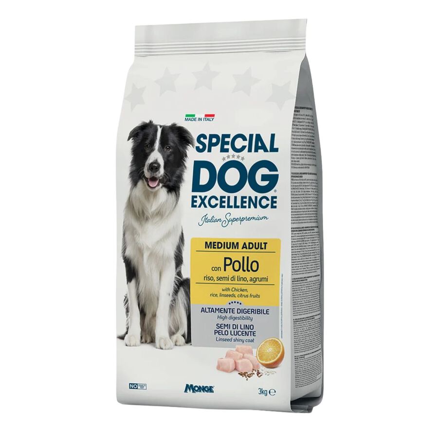 Special Dog Excellence Crocchette per cani adulti Medium Pollo 3 kg