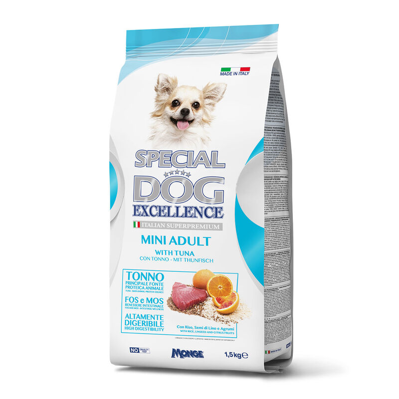 Special Dog Excellence Adult Mini con Tonno 1,5 kg