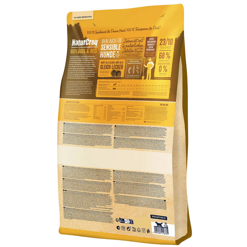 Happy Dog Adult NaturCroq Pollo e riso 11 kg