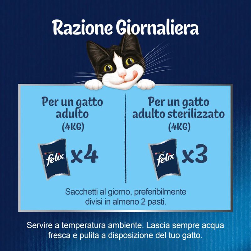 Felix Le Ghiottonerie Cat Selezioni con verdure 12 x 85 gr