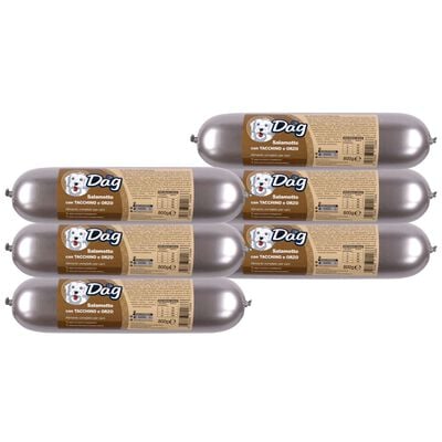Dag Dog Salamotto con Tacchino e orzo 800gr
