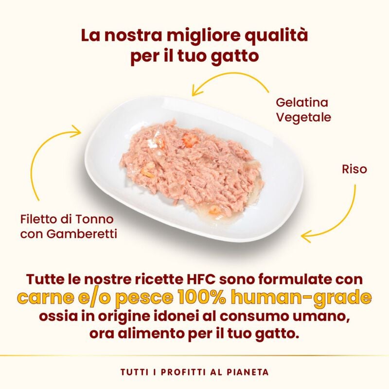 Almo Nature HFC Jelly Cat Adult Gamberetti 55 gr