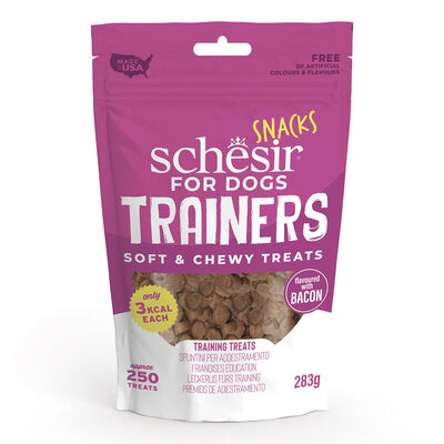Schesir Dog Adult Snacks Trainers al Bacon 283 gr