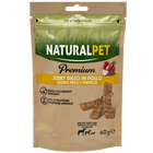 Naturalpet Premium Dog Snack Jerky ricco in Pollo mela e mirtillo 60gr