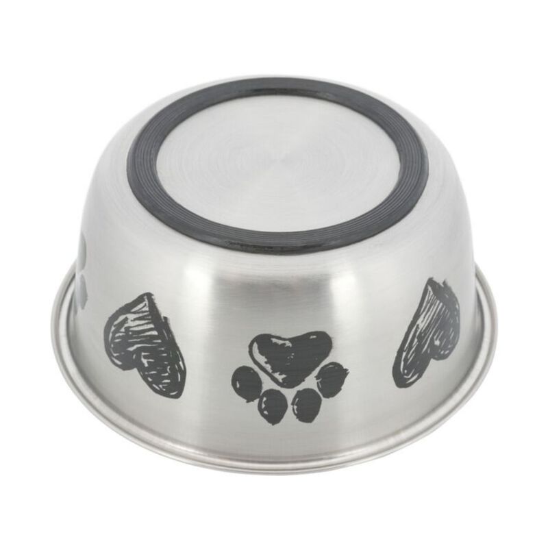 Trixie Ciotola in acciaio inox antiscivolo 20cm - 2000ml