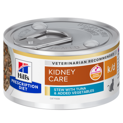 Hill's Prescription Diet Cat k/d spezzatino con tonno e verdure 82gr