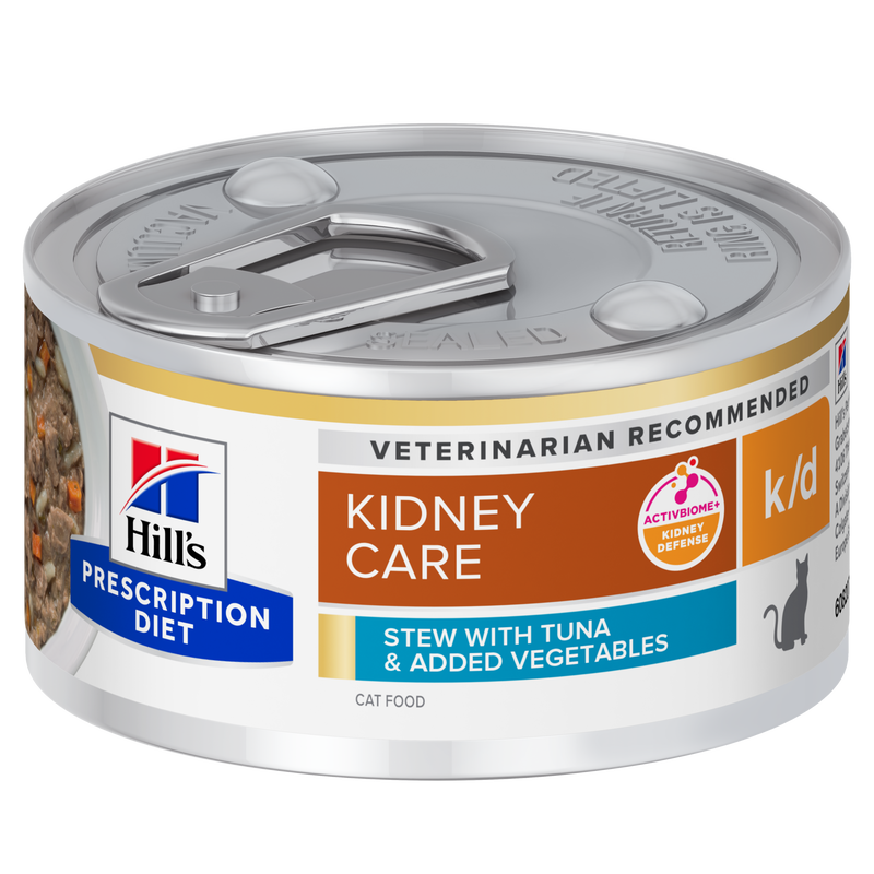 Hill's Prescription Diet Cat k/d spezzatino con tonno e verdure 82gr