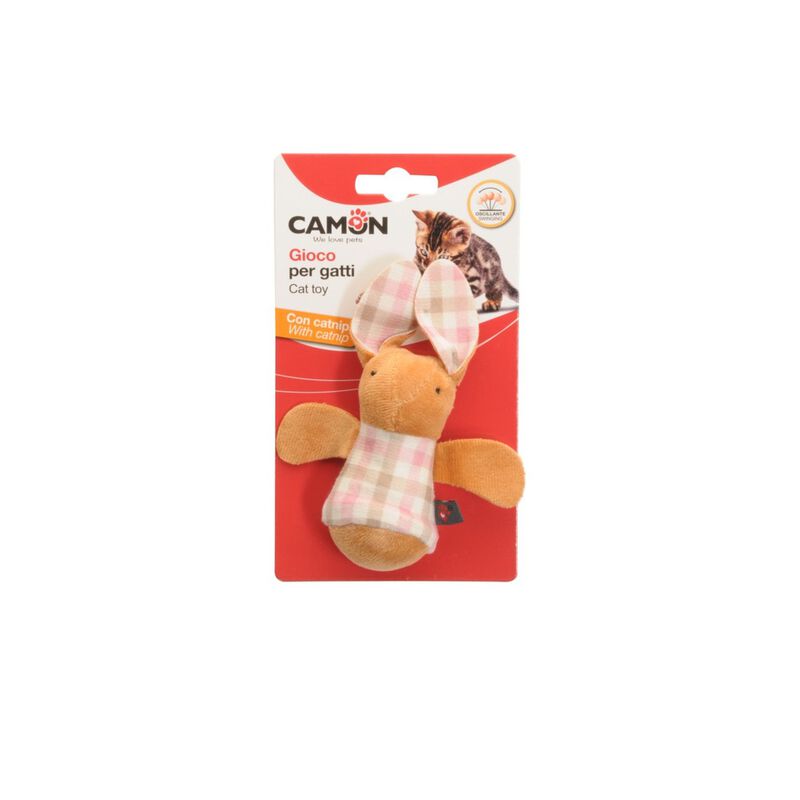 Camon Gioco Topino Oscillante con Catnip