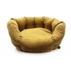 L'Isola dei Tesori Cuccia per cani Soft Senape diam. 65 cm 