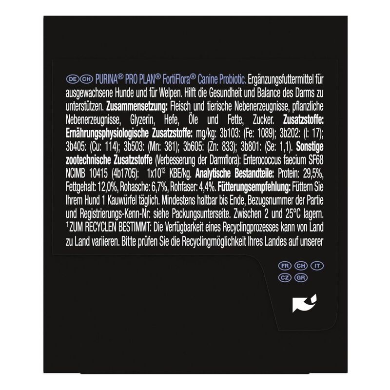 Purina ProPlan Fortiflora Probiotic Chew per Cani 30 pz x 1 gr