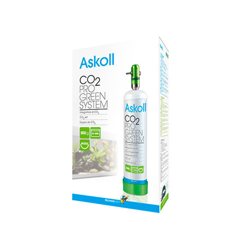 Askoll Bombola CO2 Pro Green 1300g per Acquario