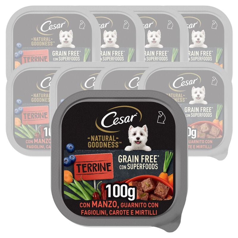 Cesar Dog Natural Goodness Terrine con Manzo 100 gr