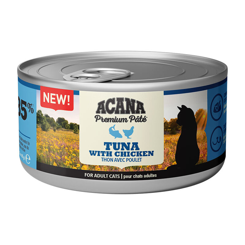 ACANA Cat Tonno Pollo 85g - Alimento per gatti di alta qualità senza cereali