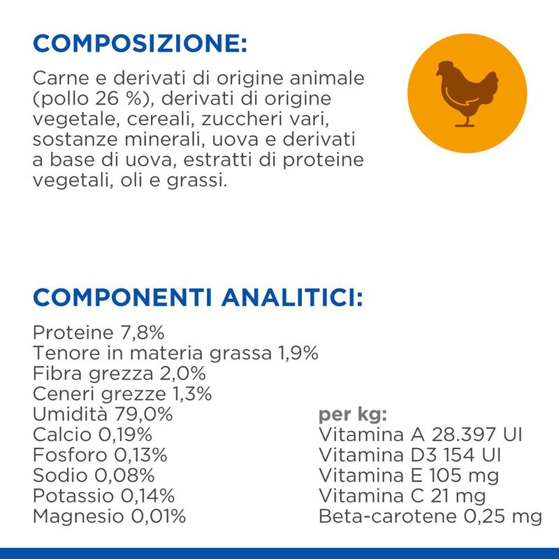 Hill's Science Plan Cat Adult Light al Pollo 85 gr