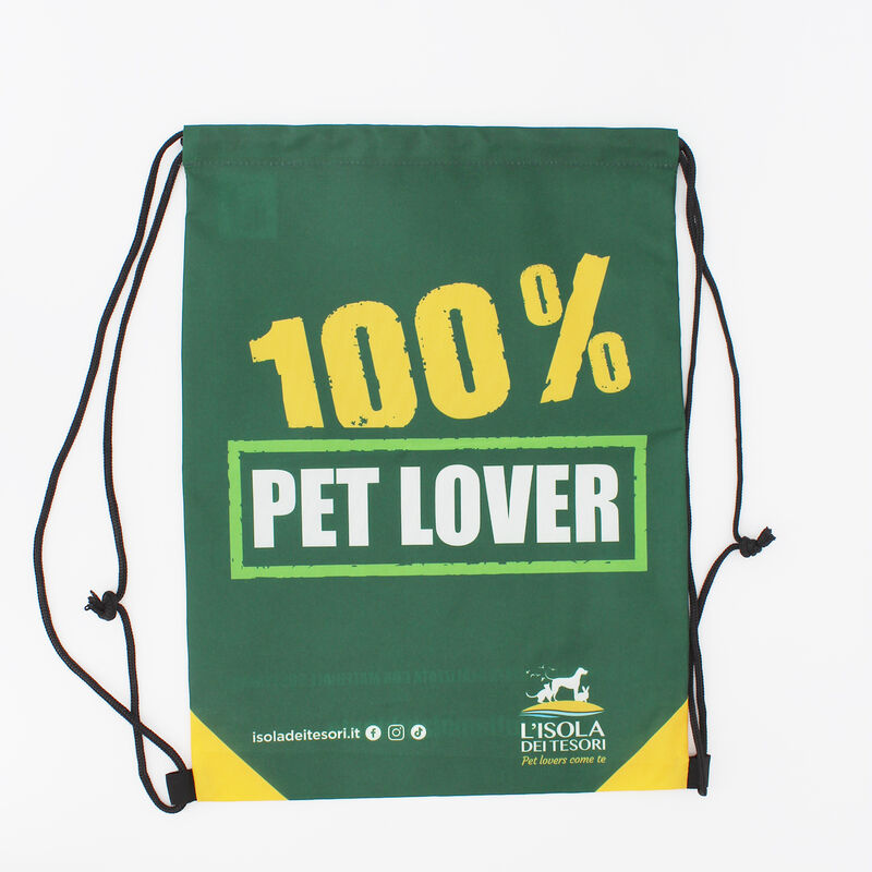 Gymsack Eco-Sostenibile 100% Pet Lover