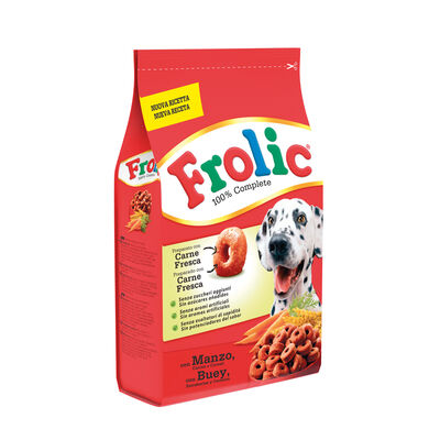 Frolic Complete Dog con Manzo, Carote e Cereali 1,5 kg