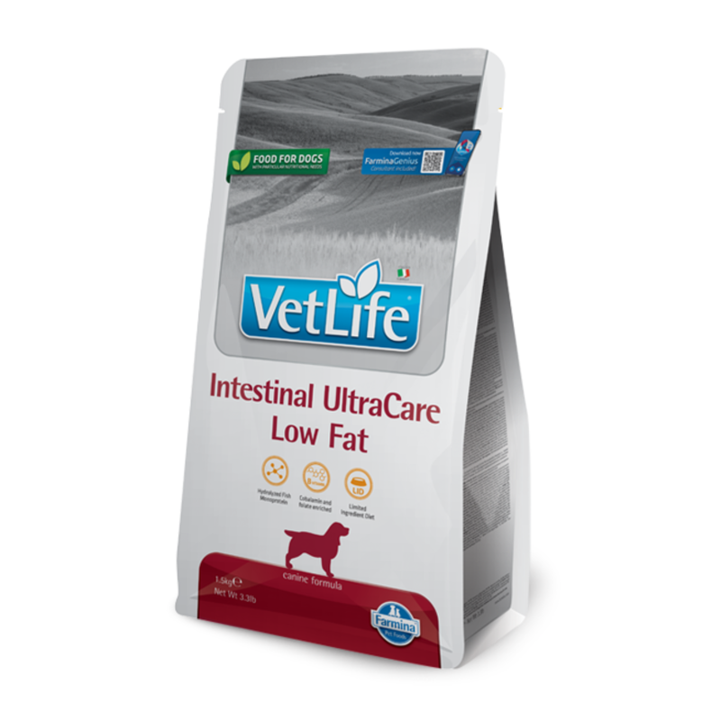 Farmina Vet Life Dog Intestinal Ultracare Low Fat 10kg