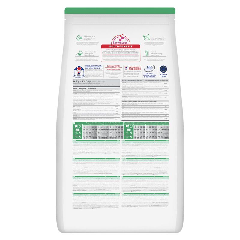 Hill's Science Plan Dog Puppy Medium con Agnello e Riso 14 kg