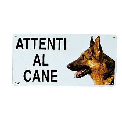 Camon Targa "Attenti al cane"