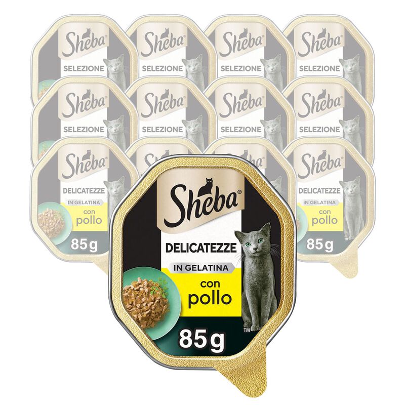 Sheba Cat Delicatezze in Gelatina Pollo 85 gr
