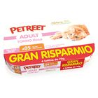 Petreet Cat Tonno rosa con carote 6 x 70 gr