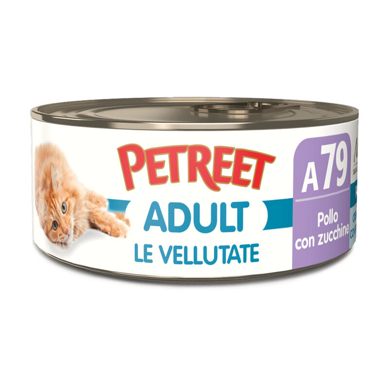 Petreet Cat Vellutate Pollo con zucchine 70 gr A79