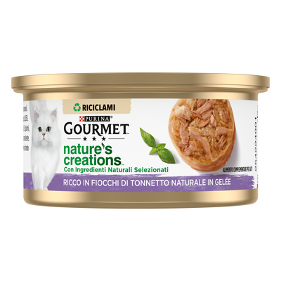 Gourmet Nature's Creations Fiocchi di Tonnetto in Gelèe 70gr