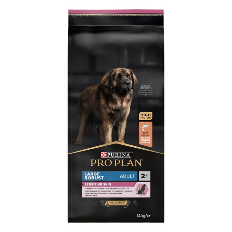 Purina Pro Plan Dog Adult Large Robust Sensitive Skin Salmone 14 kg