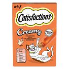 Catisfaction Snack Dreamies Creamy Pollo 4pzx10gr