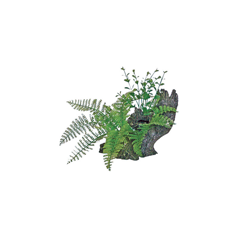 Blu Bios Tronco con piante 15x10x8 cm