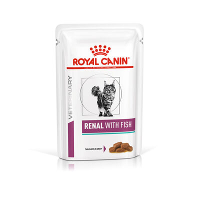Royal Canin Veterinary Diet Cat Renal con pesce 12x85 gr