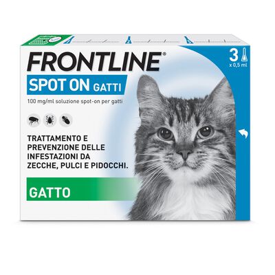 Frontline Spot On Gatto 3 Pipette 0,5ml