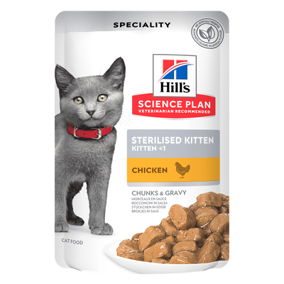 Hill's Science Plan Sterilised Kitten al pollo 85gr