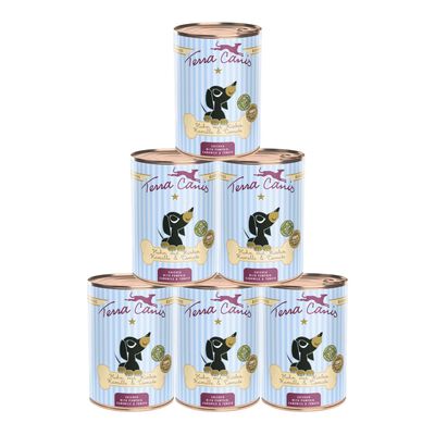 Terra Canis Dog Puppy Pollo con Zucca, Camomilla e Pomodoro 400 gr