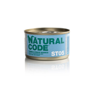 Natural Code Cat Adult Steril Tonno e pesce bianco 85gr STO5