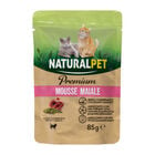 Naturalpet Premium Cat Adult Mousse Maiale 85gr image number 0